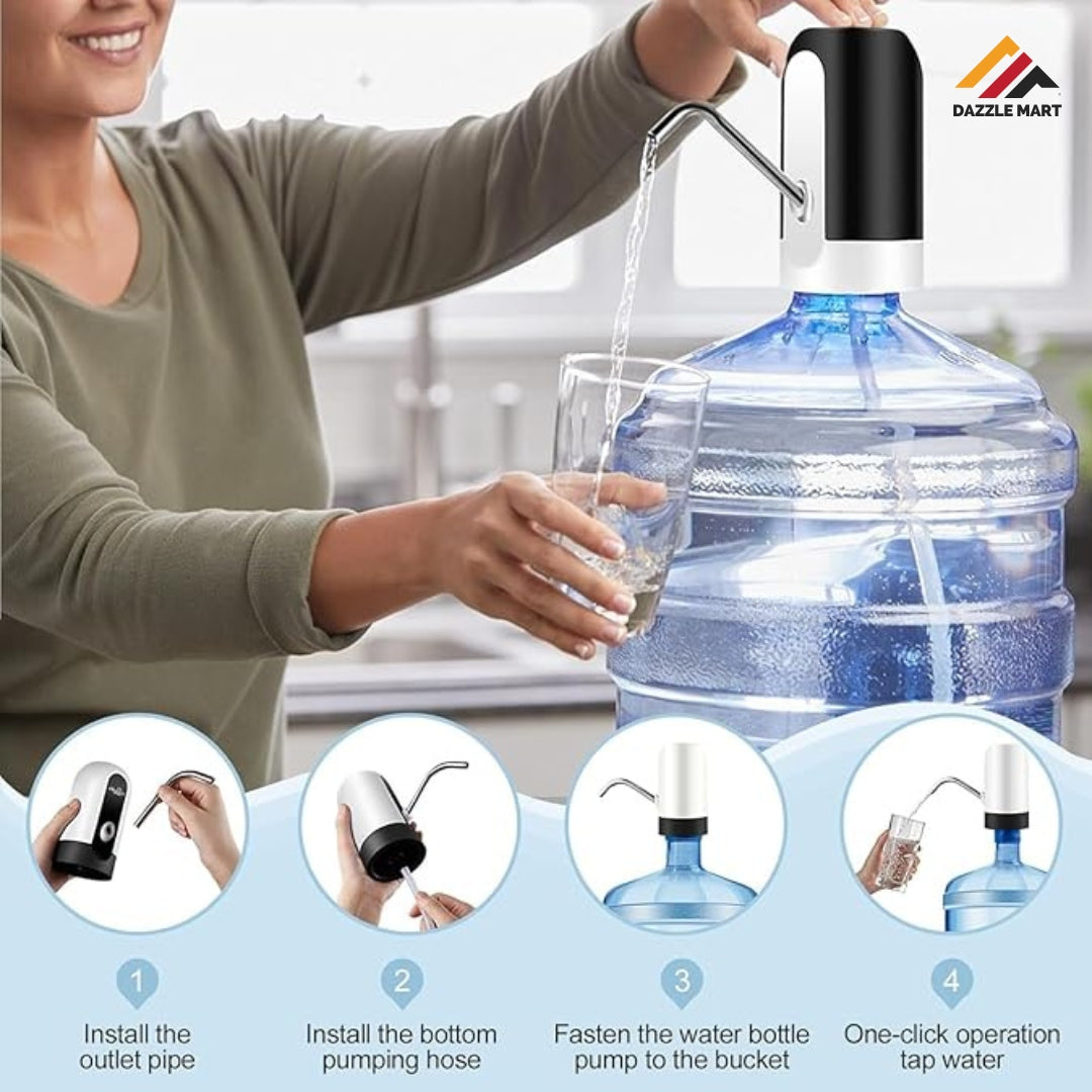 Automatic Electric Water Dispenser Pump (USB Rechargeable)