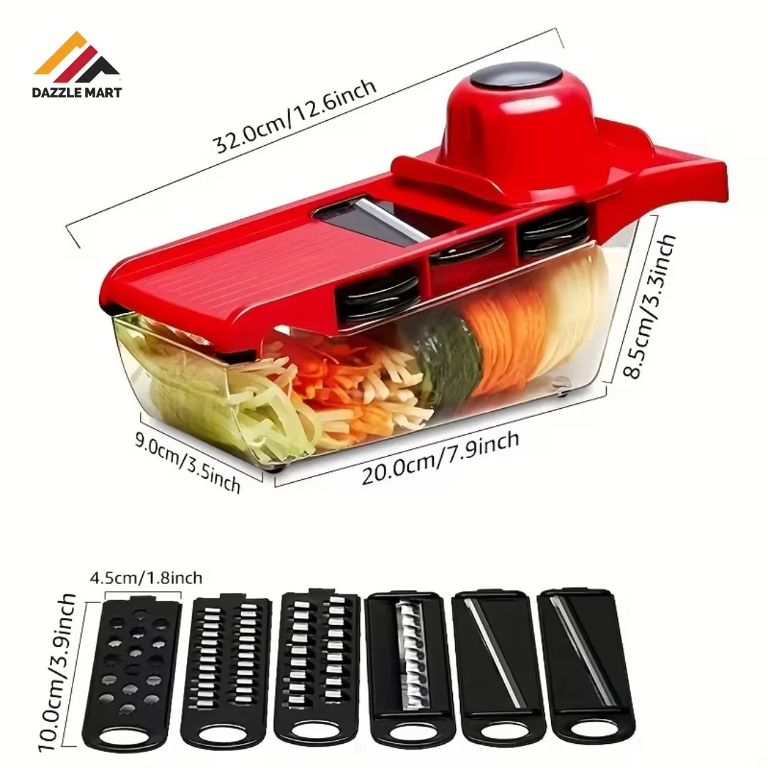 10-in-1 Mandoline Slicer & Vegetable Cutter