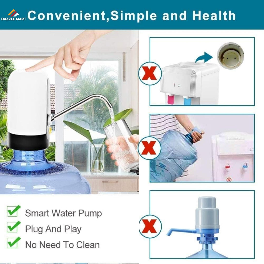 Automatic Electric Water Dispenser Pump (USB Rechargeable)