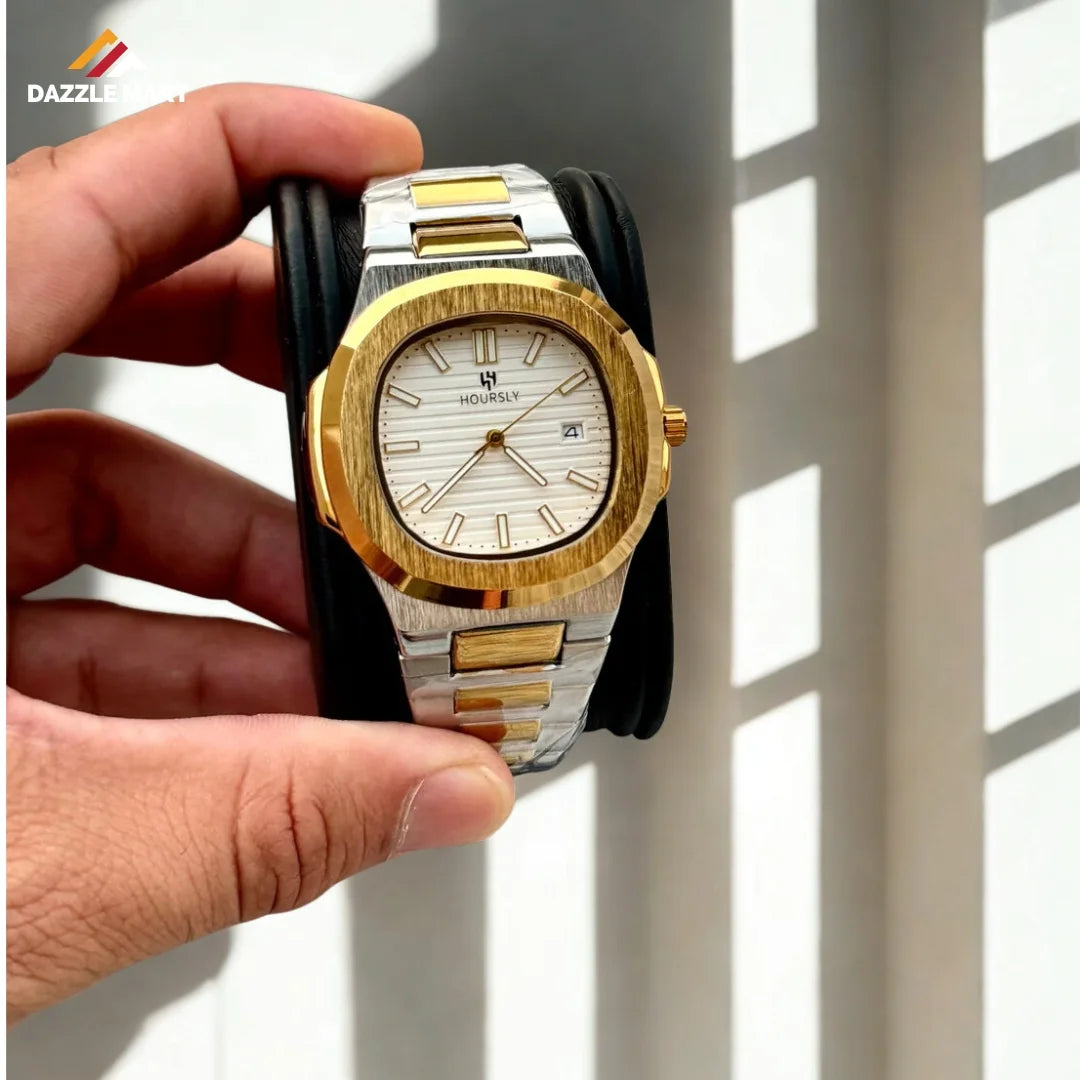 Hoursly Premium Stainless Steel Men's Watch (PP Series)