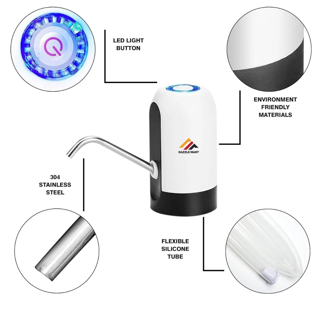 Automatic Electric Water Dispenser Pump (USB Rechargeable)