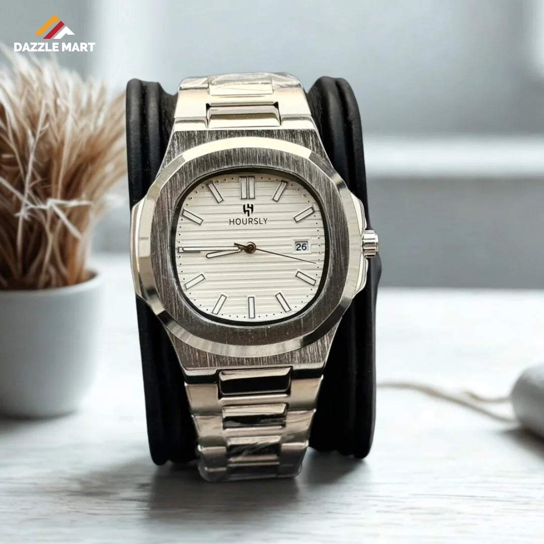 Hoursly Premium Stainless Steel Men's Watch (PP Series)