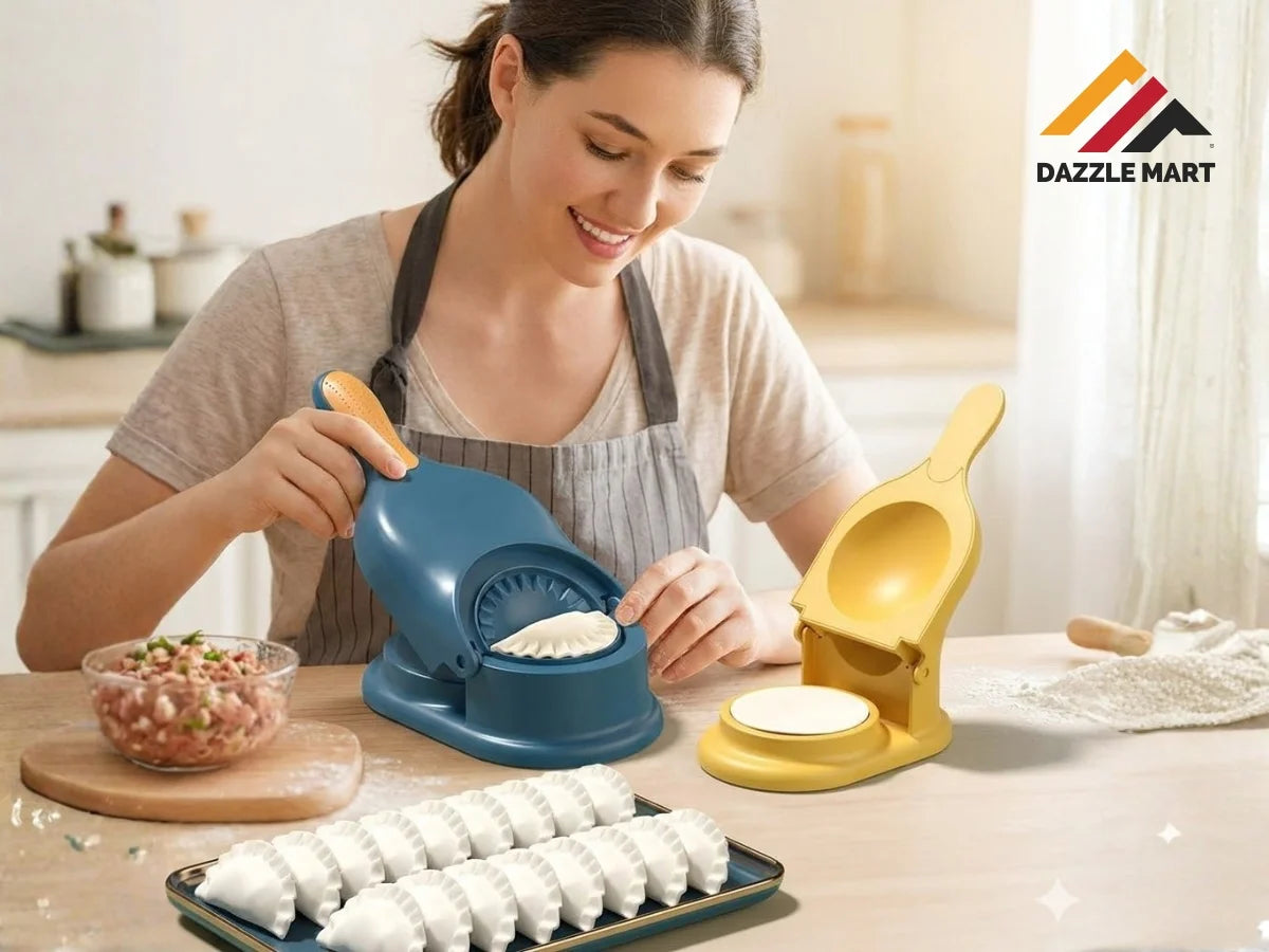 2-in-1 Dumpling Maker - (Samosa Maker)