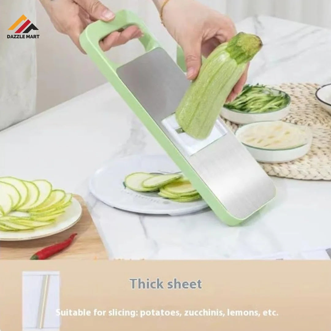 5-in-1 Stainless Steel Vegetable Slicer & Cutter