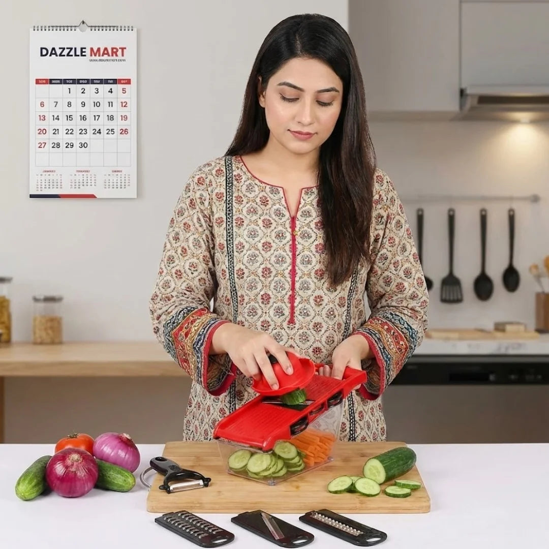 10-in-1 Mandoline Slicer & Vegetable Cutter